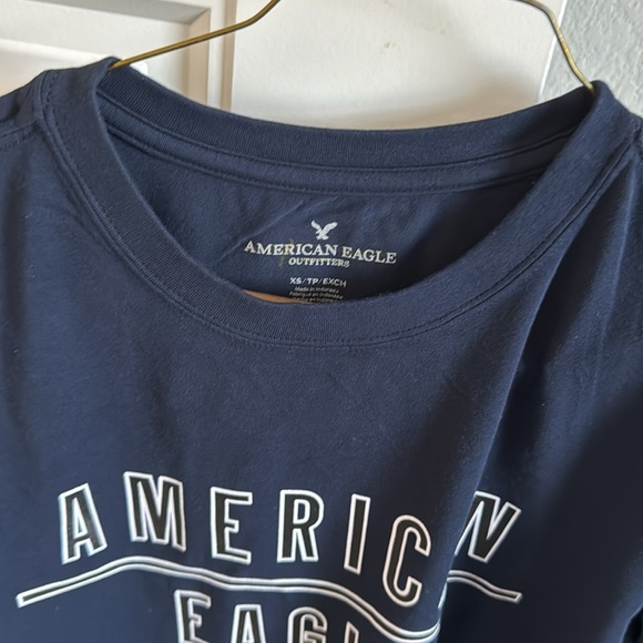 American Eagle blue tee shirt - Picture 2 of 5